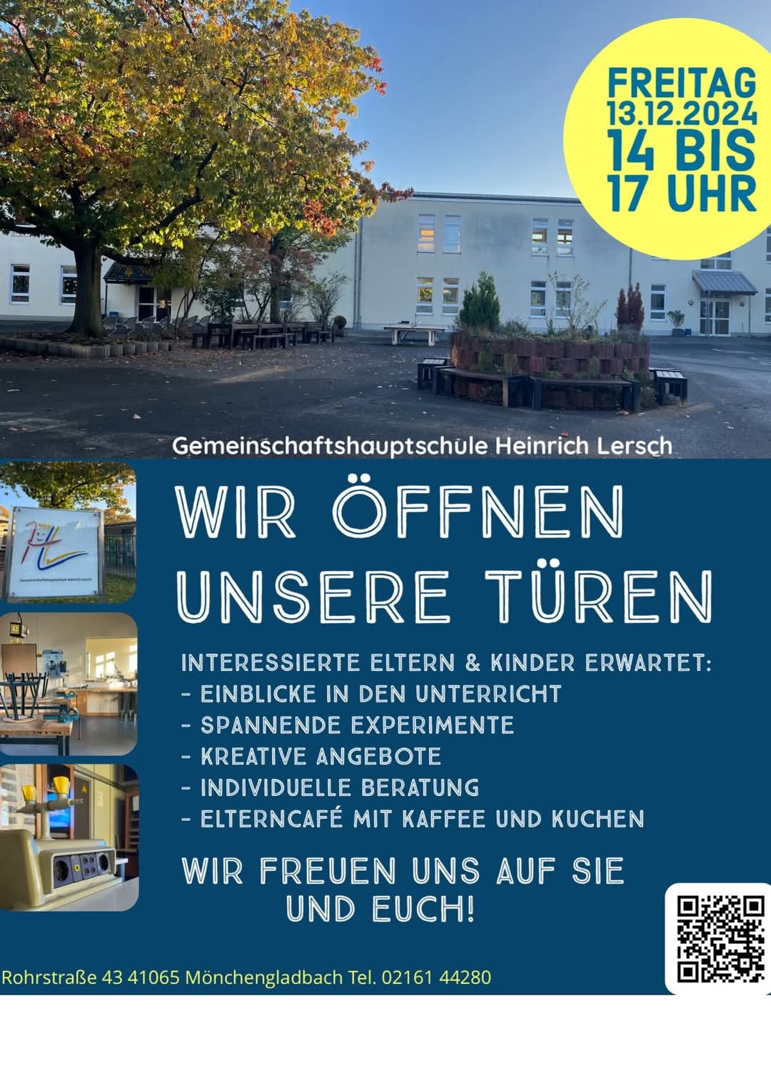 Einladung zum Tag der offenen Tür